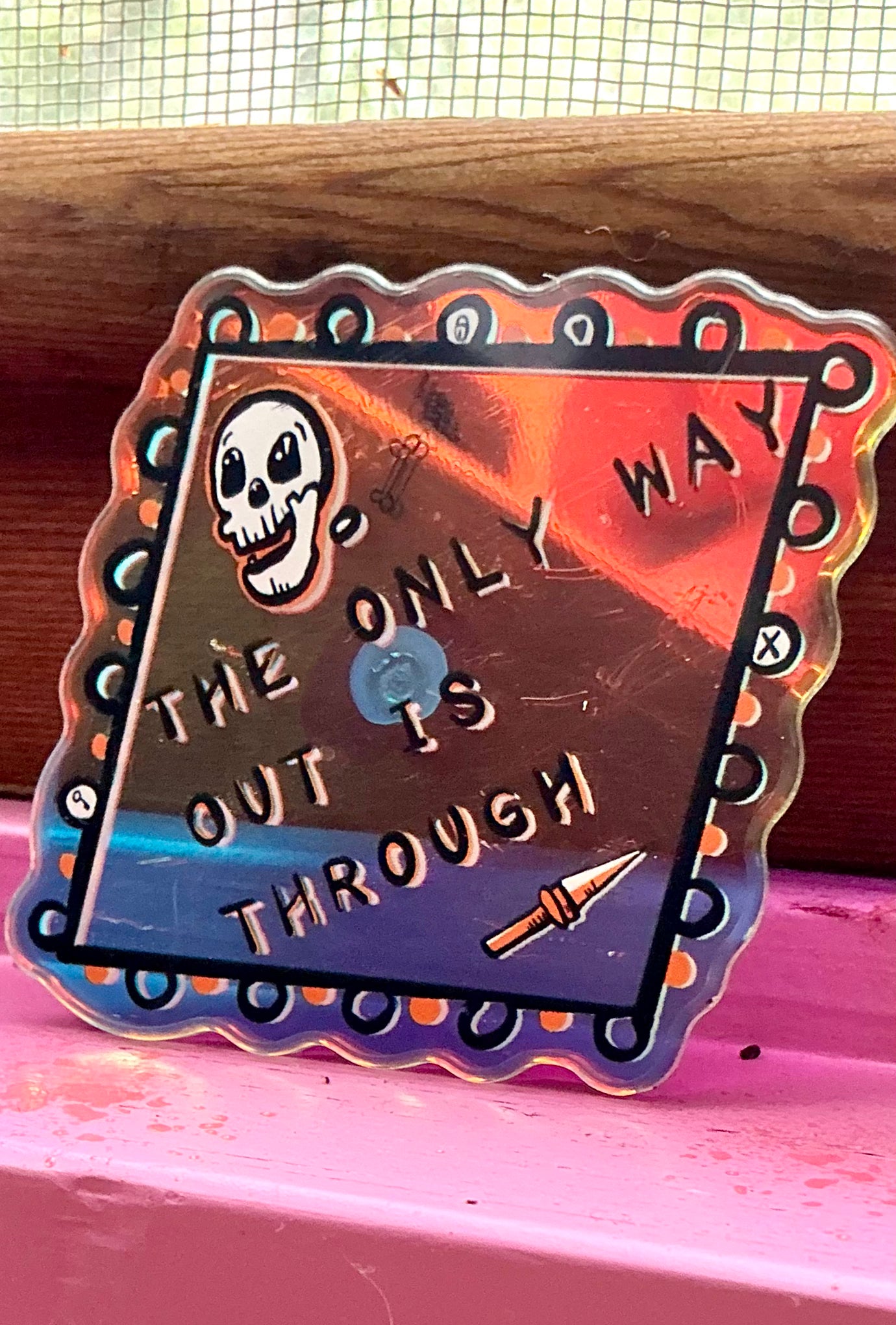 Yeet brooch