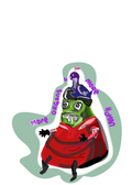 Big sticker dark harvest